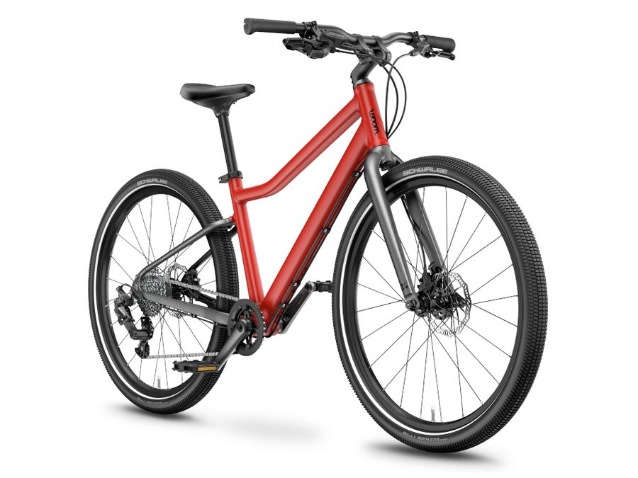 Dětské kolo Woom 5 Explore 24" - Red (Červená) 2025