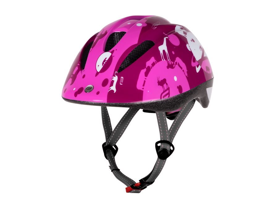 Dětská helma FORCE FUN PLANETS růžovo-bílá