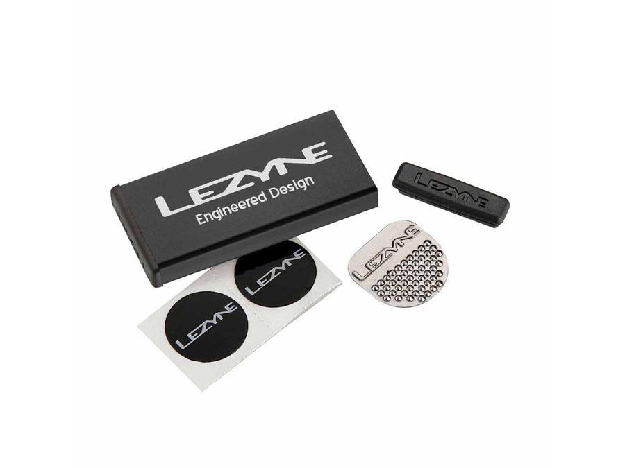 Sada lepení LEZYNE TIRE REPAIR METAL KIT BLACK