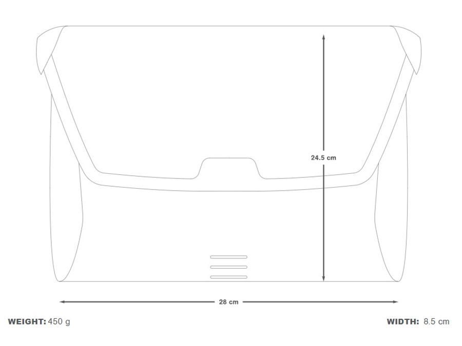 Brašna Apidura City Messenger