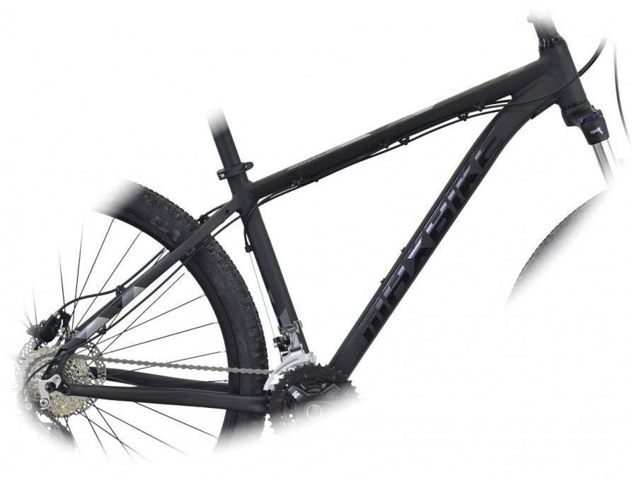 Pánské horské kolo Maxbike Taal 29" - Matně Černá / Šedá 2022