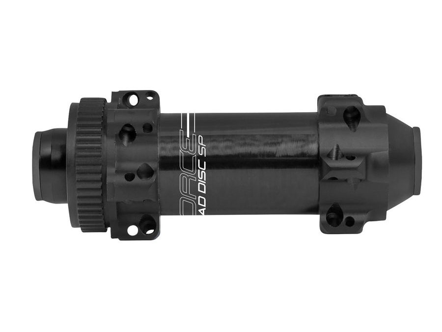 Náboj přední Force TEAM ROAD DISC Straightpull, Center Lock 24děr, černý