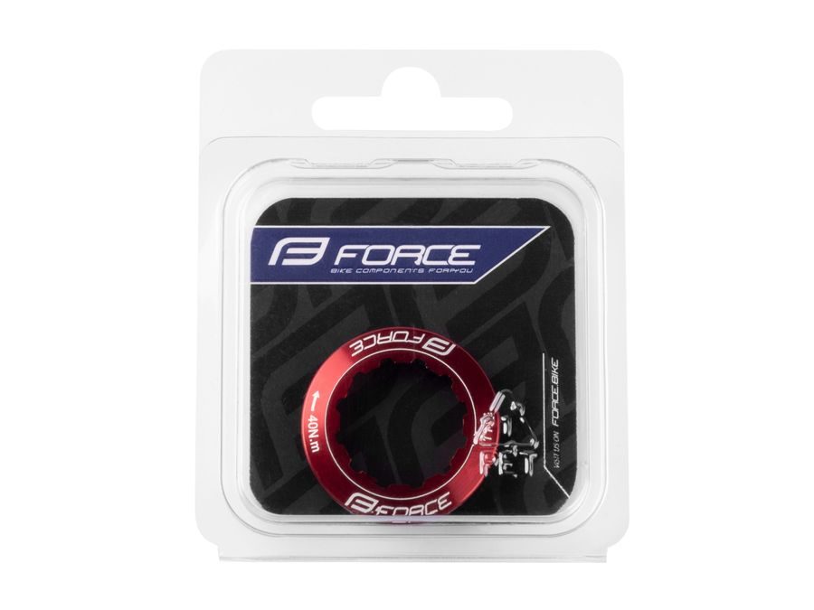 Matice pojistná Force na kazetu 11z, červená