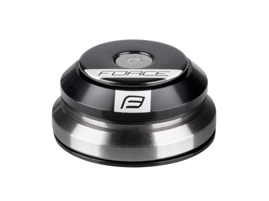 Hlavové složení FORCE TAPER 1 1/8"-1 1/2" 36° integrované, černé