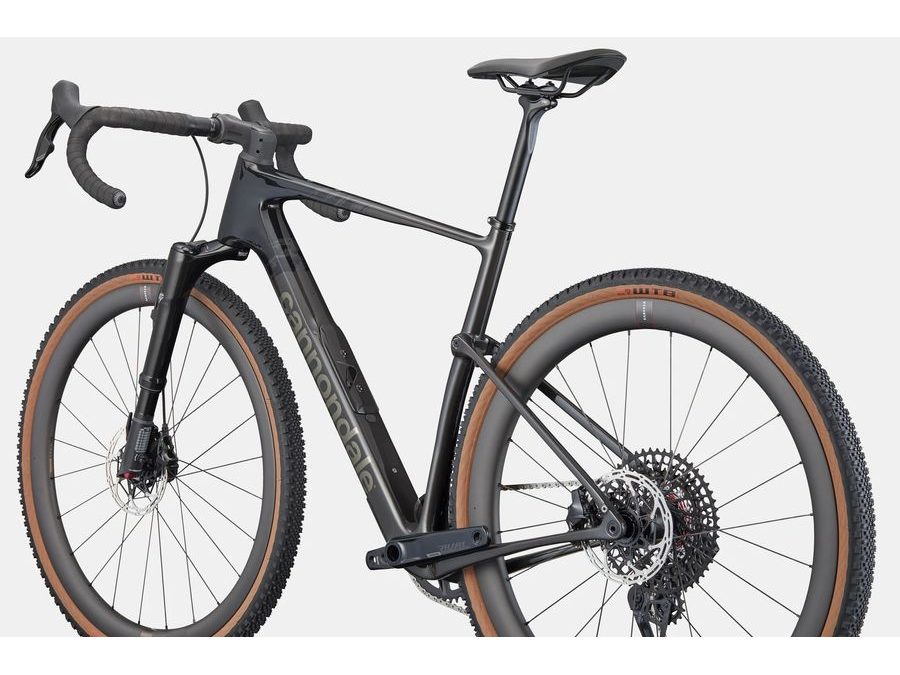 Gravel kolo CANNONDALE TOPSTONE CARBON 1 LEFTY AXS, černá