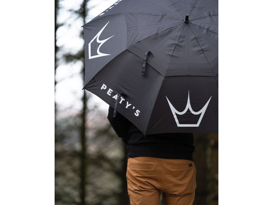 Deštník PEATY'S DEŠTNÍK XL PIT UMBRELLA - 30" DOUBLE CANOPY, BLACK