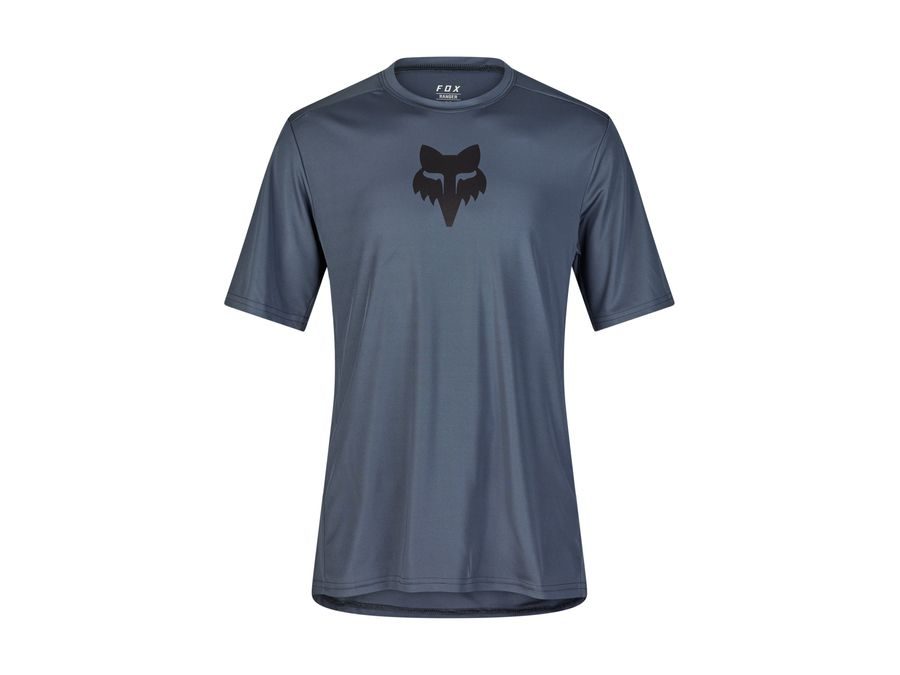 Pánský dres s krátkým rukávem Fox Ranger Ss Jersey Lab Head, Graphite