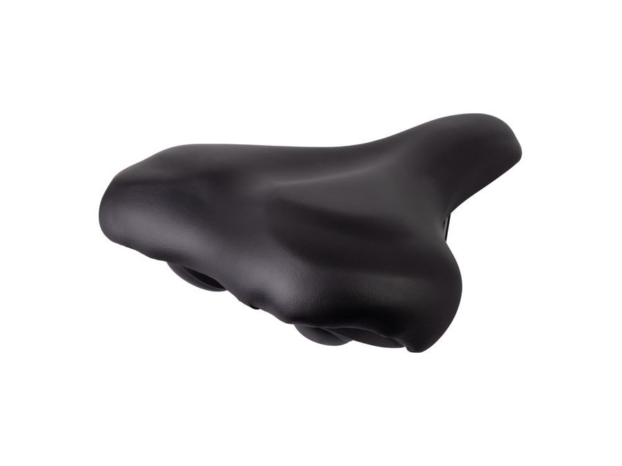 Pánské komfortní sedlo FORCE ALTHEA GEL, černé
