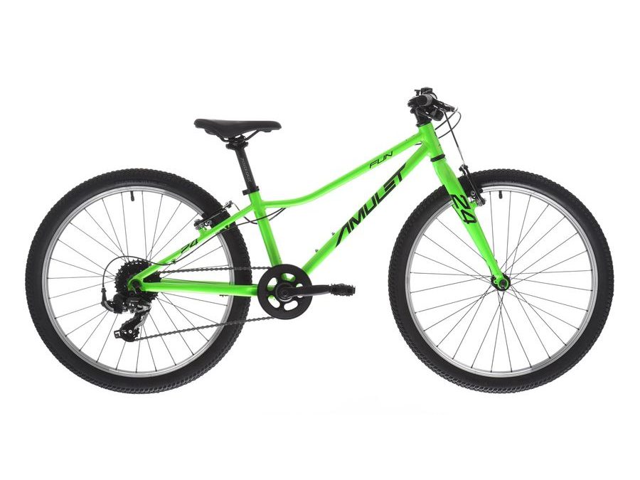 Dětské kolo AMULET 24 Fun SHIMANO, green/black, 2024