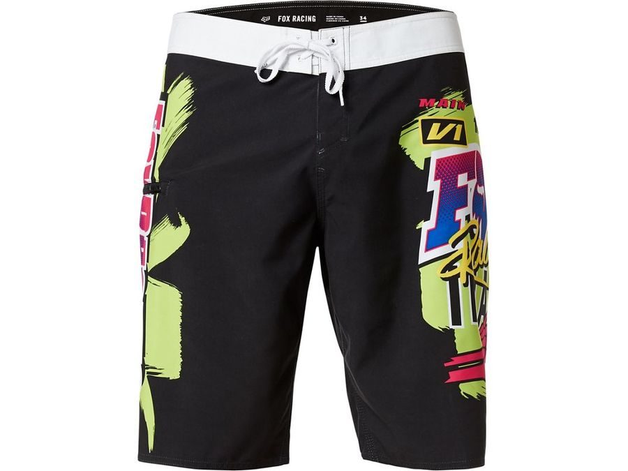 Pánské kraťasy do pasu bez vložky/plavky FOX Castr Boardshort 21, Black