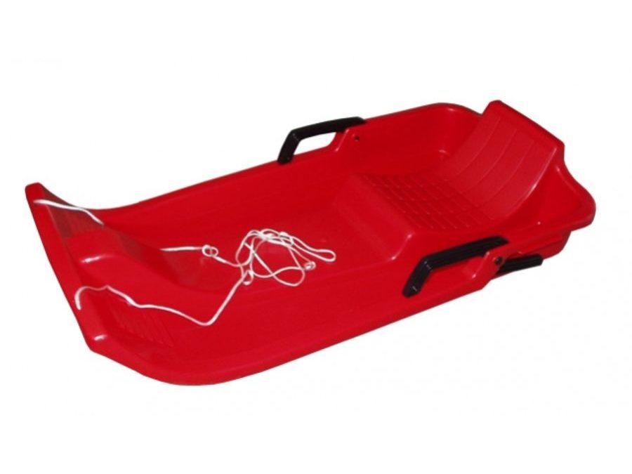 Kluzák plastový UFO červený