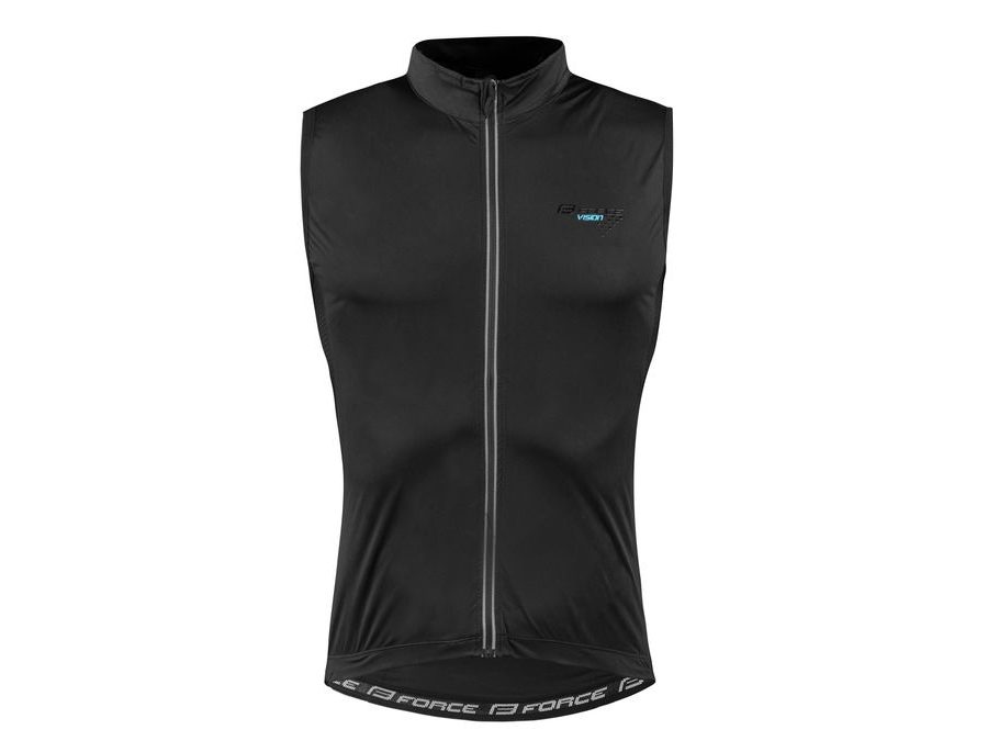 Vesta FORCE VISION, plná záda, černá