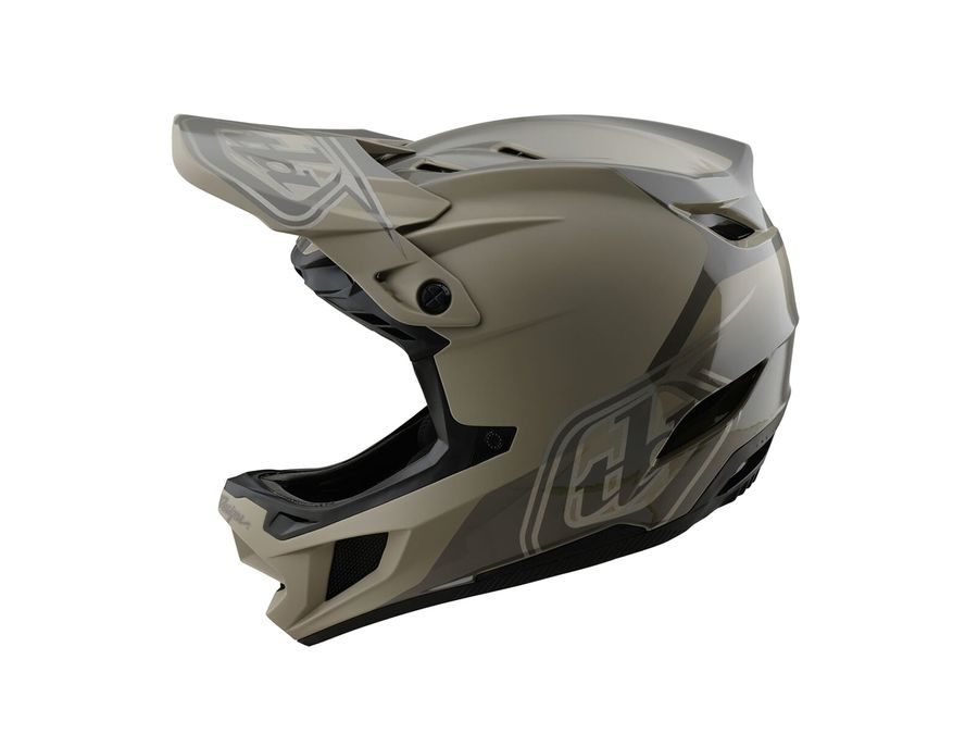 Integrální helma Troy Lee Designs D4 POLYACRYLITE SHADOW TIMBER 2025