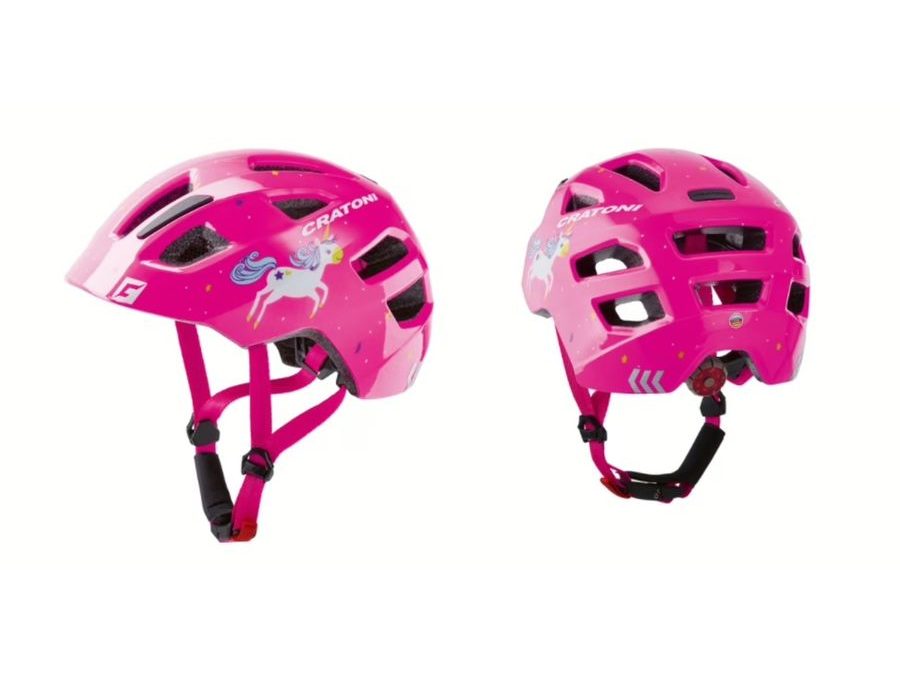 Dětská helma CRATONI Maxster Unicorn Pink Glossy - S (48-53 cm)