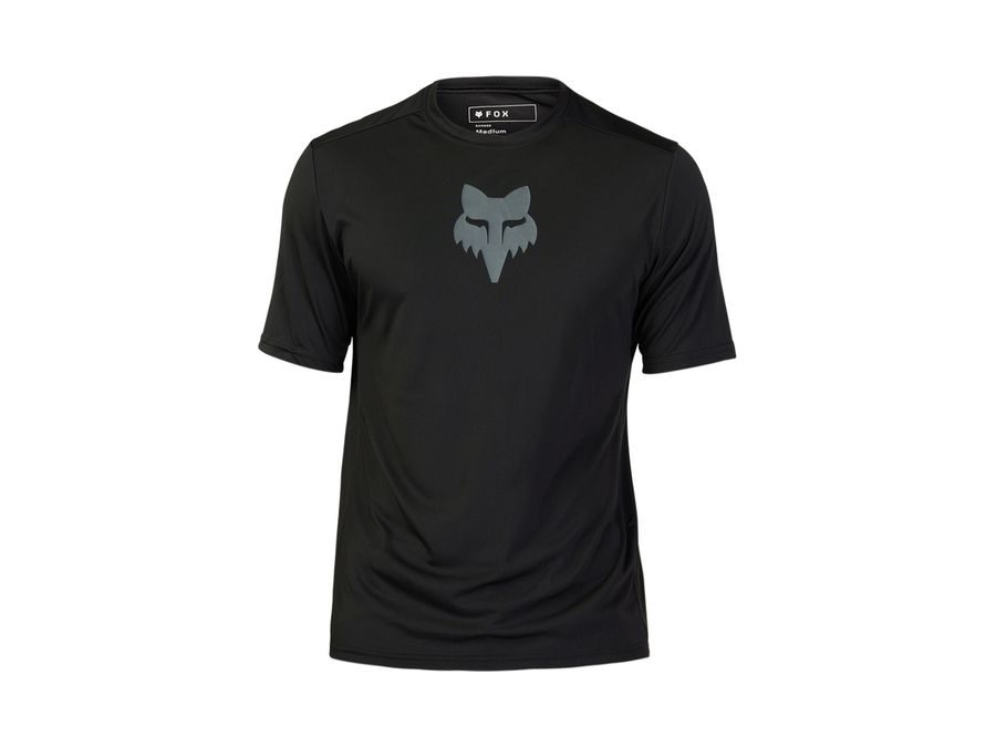 Pánský dres s krátkým rukávem Fox Ranger Ss Jersey Lab Head - black