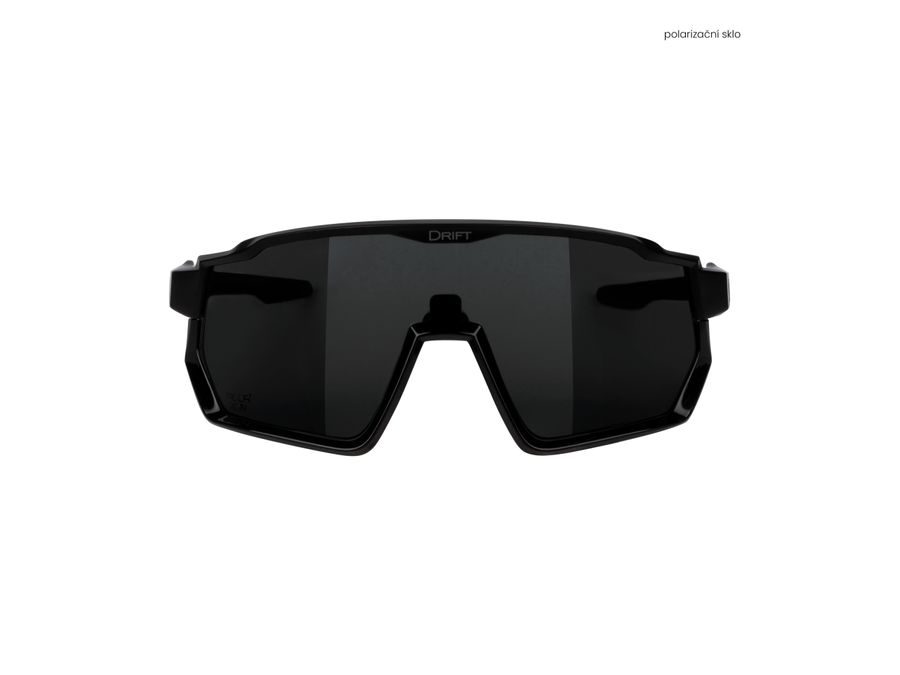 brýle F DRIFT černé, polarizační+černé sklo SADA