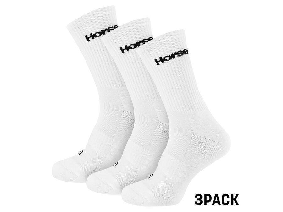 Dámské dlouhé ponožky HORSEFEATHERS Delete Premium Wmns 3Pack, white