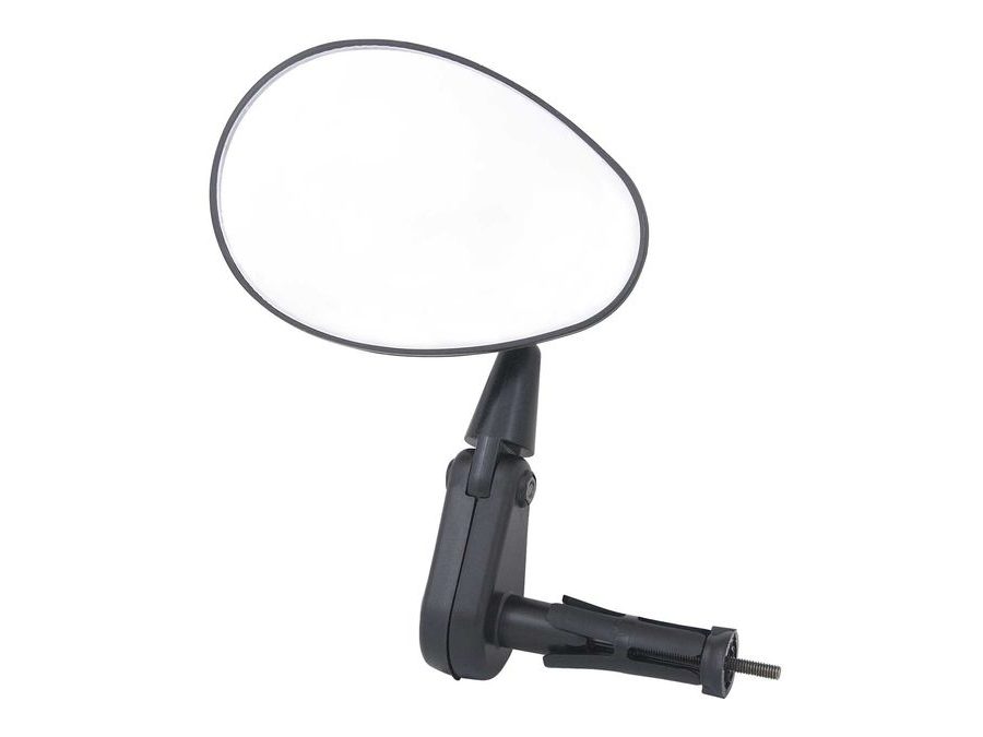 Zpětné zrcátko FORCE na řídítka oboustranné, černé