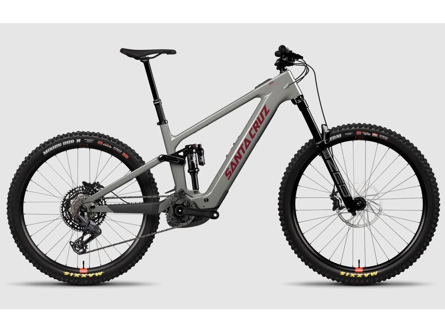 Celoodpružené elektrokolo Santa Cruz Vala 1 AL MX 26 GRY 70 CH, Gloss Lunar Gray