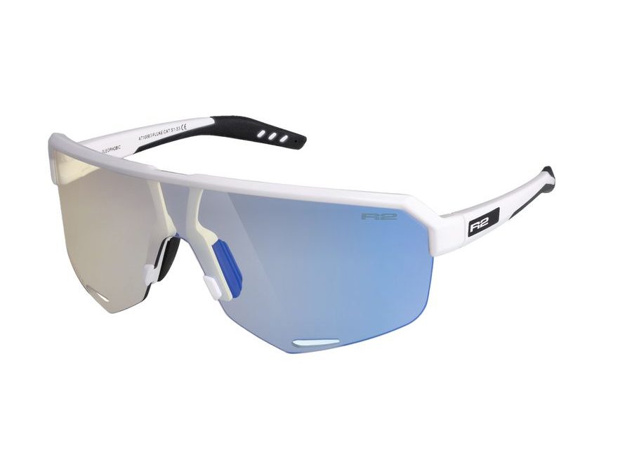 Fotochromatické sportovní sluneční brýle R2 FLUKE AT100B3, bílé