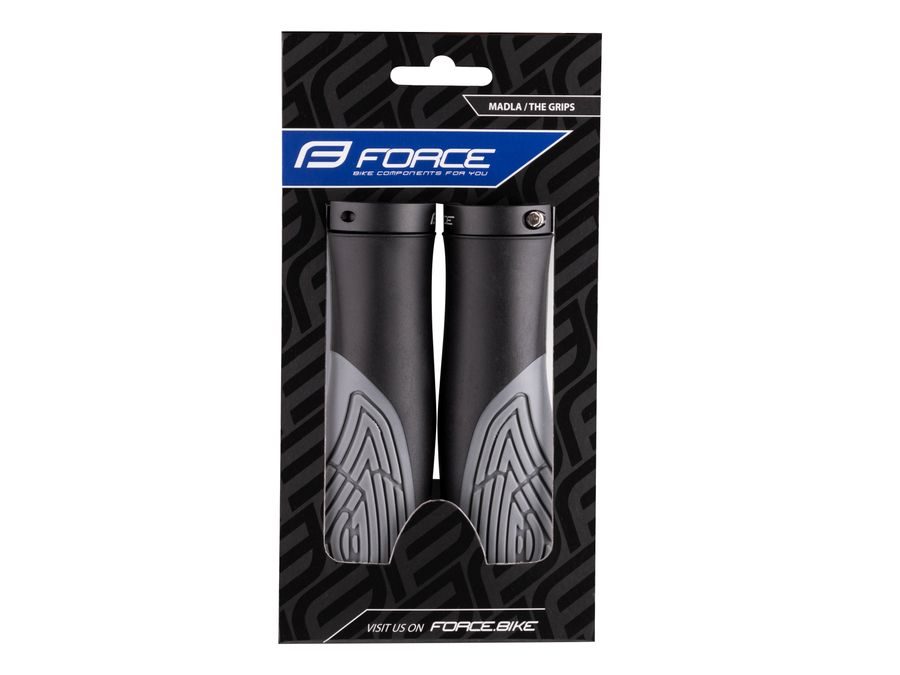 madla FORCE ERBOW, jištěná, černo-šedá, balená