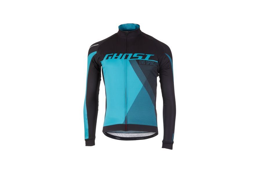 Pánský dres s dlouhým rukávem Ghost Performance Evo, Black-Blue