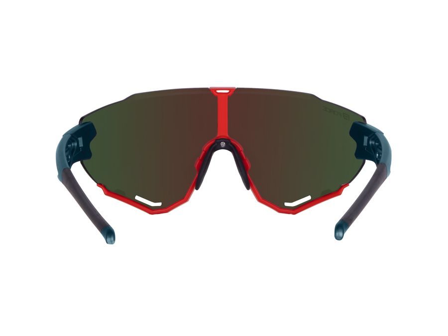 Brýle FORCE CREED černo-červené, červené revo skla