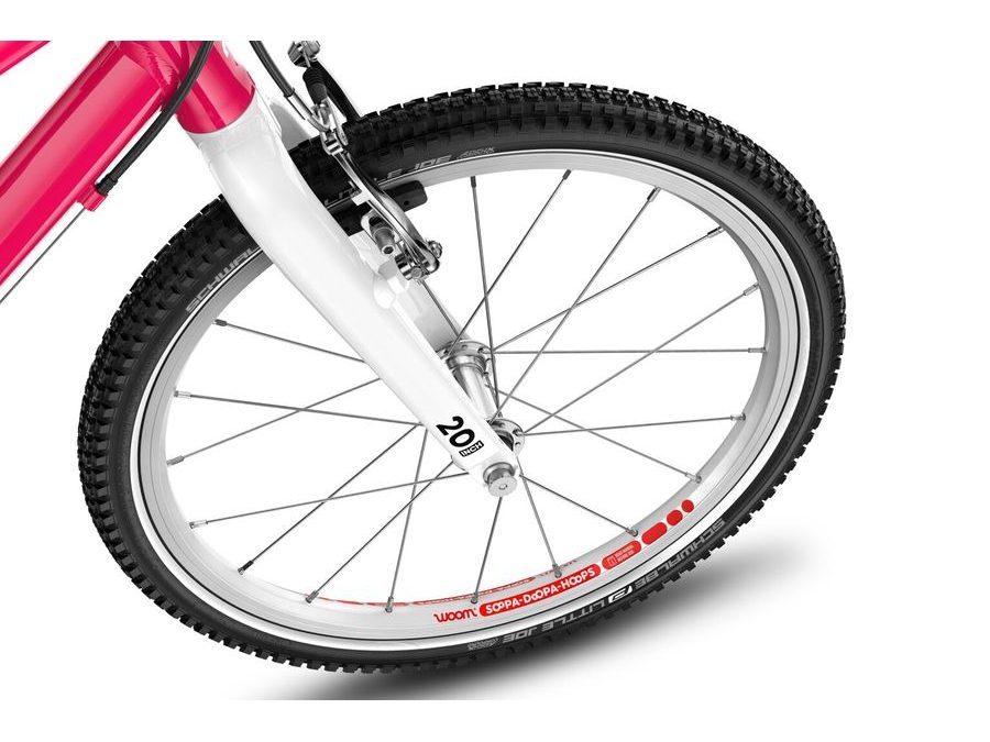 Dětské kolo Woom GO 4 20" - Hot Pink (Růžová) 2025