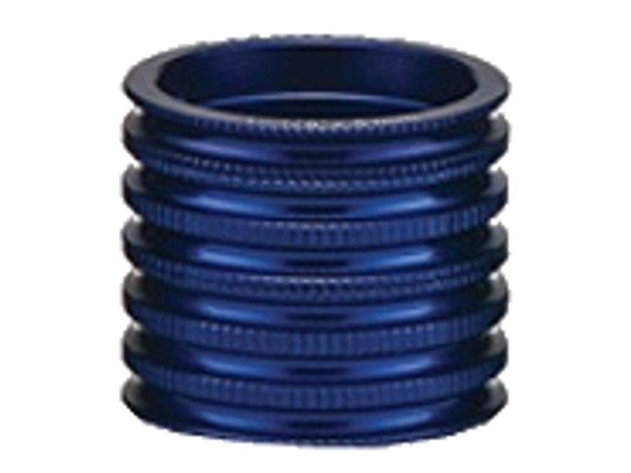 Podložka TOKEN CNC 1 1/8" 10mm modrá