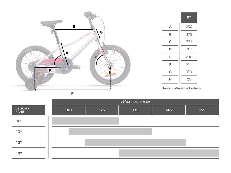 Dětské kolo GALAXY MIRA 16" STŘÍBRNÁ 2022