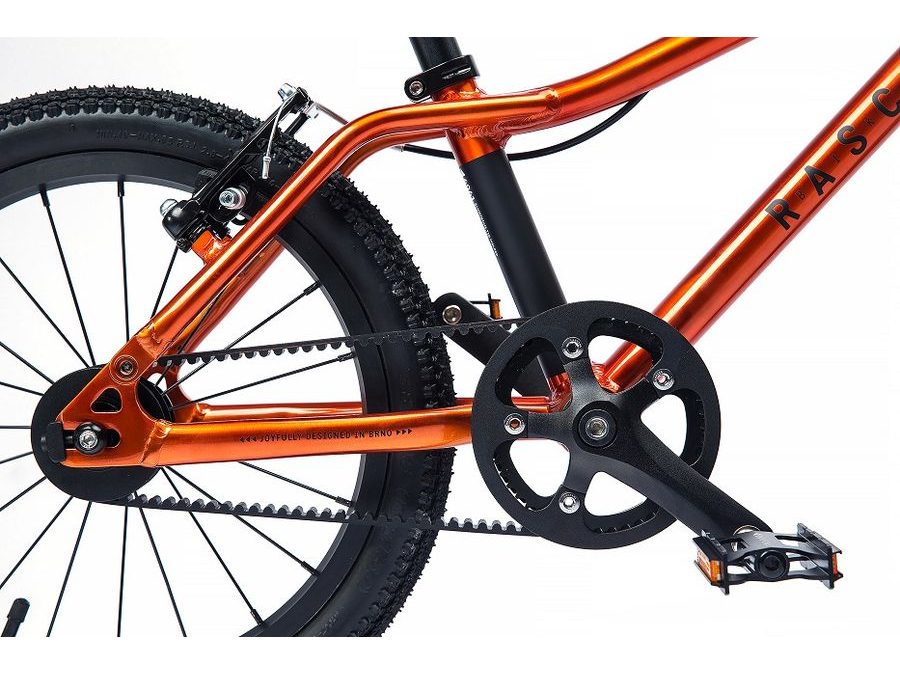 Dětské kolo Rascal 14" Titanium/titanová