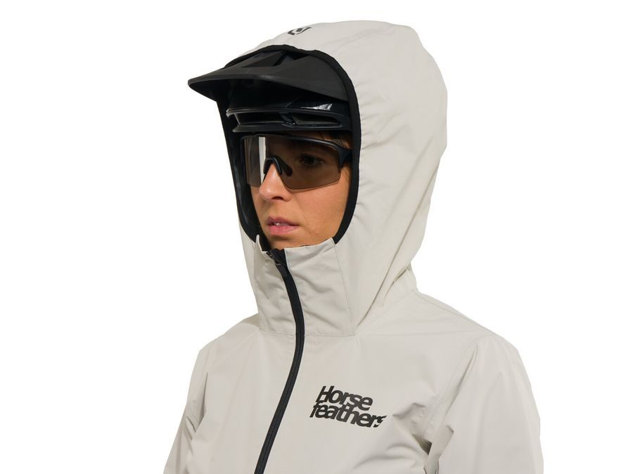 Dámská nepromokavá bunda HORSEFEATHERS Onyx, silver birch