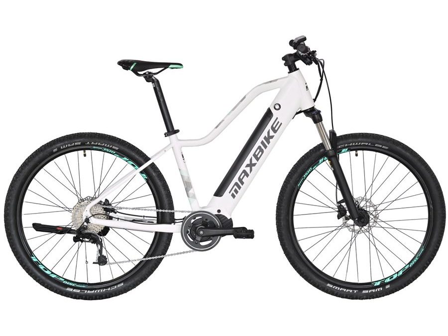 Dámské horské elektrokolo Maxbike Torvi bilá 2024
