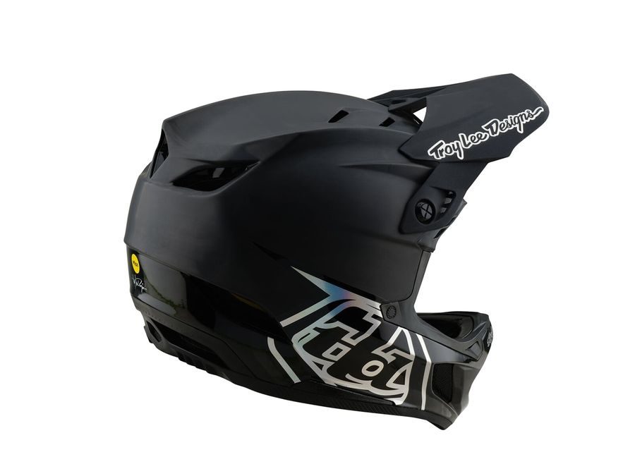Integrální helma Troy Lee Designs D4 CARBON STEALTH BLACK 2025