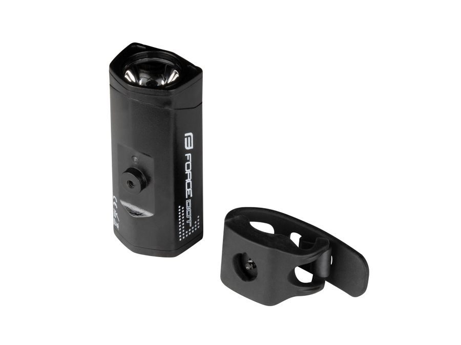 Světlo přední FORCE DOT USB, černé
