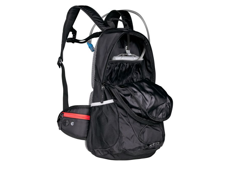batoh FORCE JORDAN PLUS 20L+2L rez., černý
