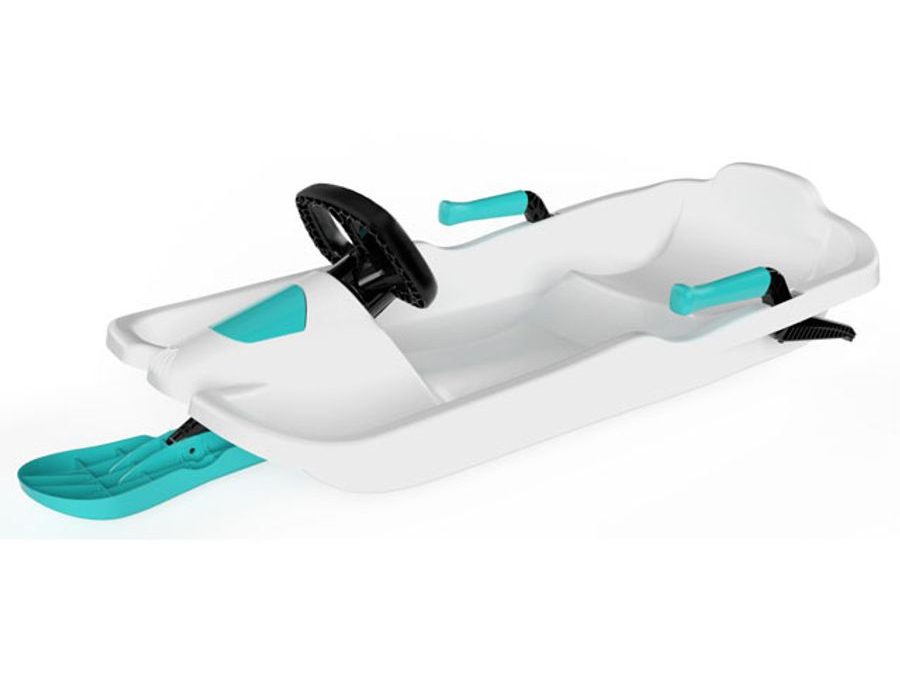 Plastkon - bob Skipper s volantem A2035/3 - bílý