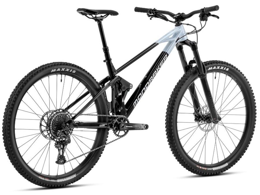 Celoodpružené kolo Mondraker Raze, black/dirty white
