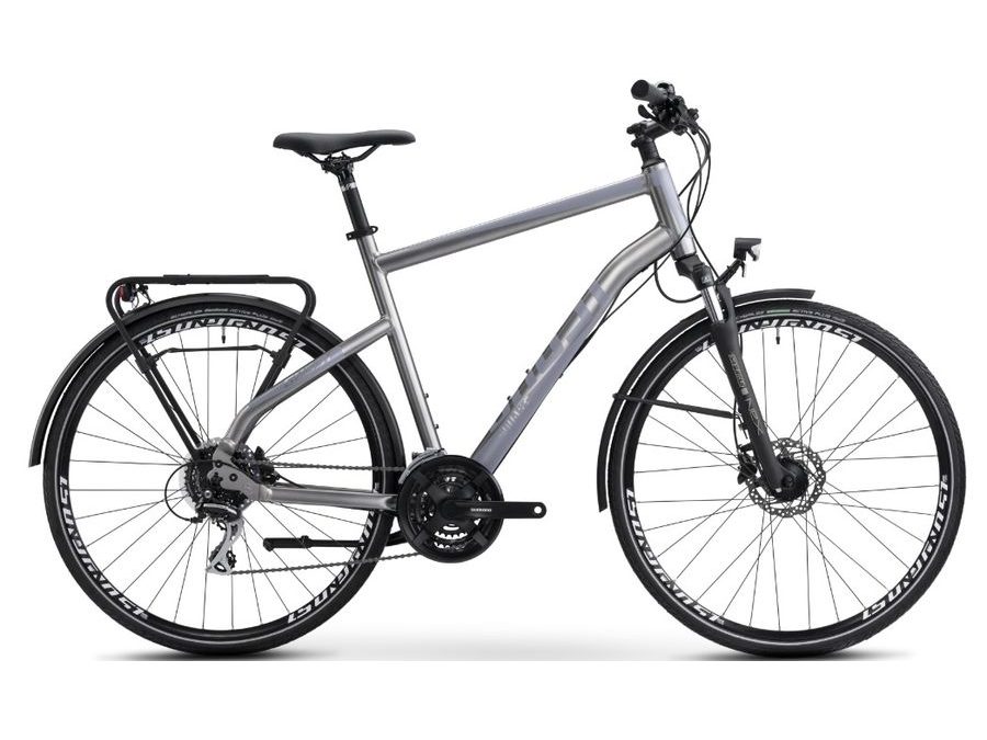 Pánské trekingové kolo GHOST Square Grey/Grey