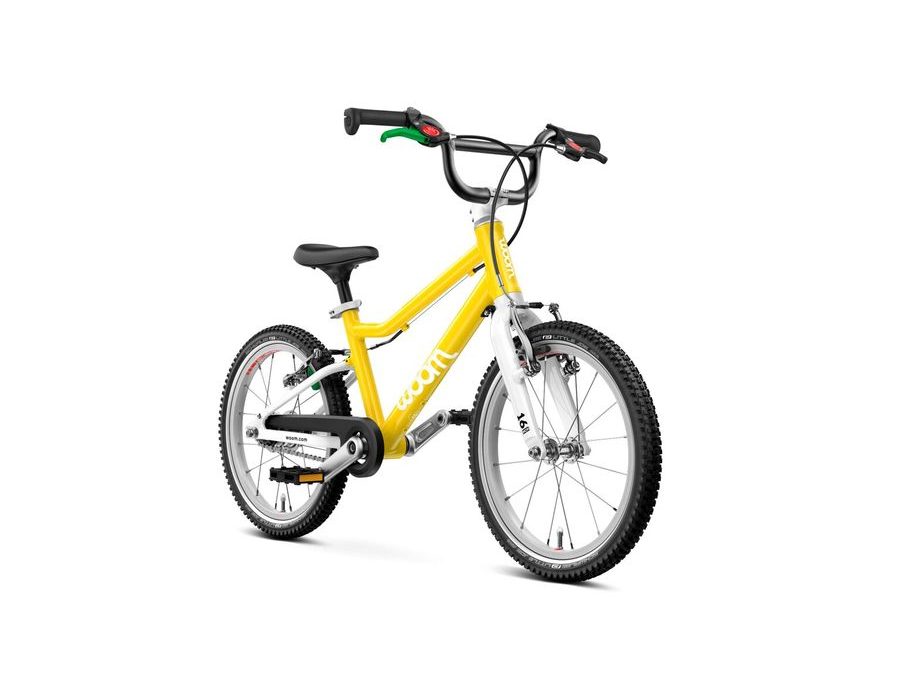 Dětské kolo 16" WOOM 3 AUTOMAGIC Vibrant Yellow (Žlutá) 2025