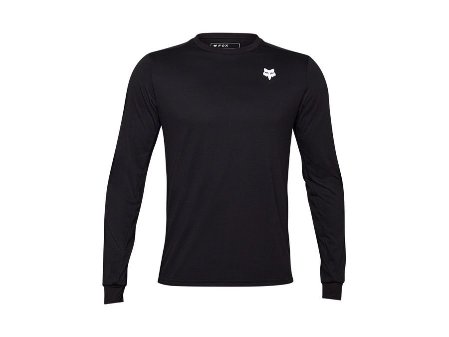 Pánský dres s dlouhým rukávem Fox Ranger Dr Md Ls Jersey, Black