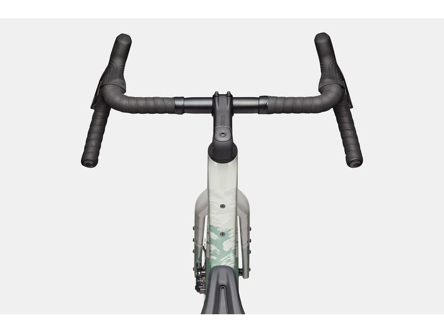 Gravel kolo CANNONDALE TOPSTONE CARBON 2 GRX 2X, šedo-zelený