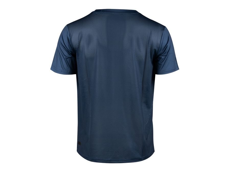 Pánský dres s krátkým rukávem FORCE MTB MOUNT, tmavě modrý