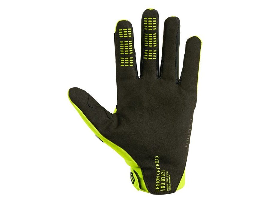 Podzimní/zimní rukavice FOX Defend Thermo Off Road, žluté