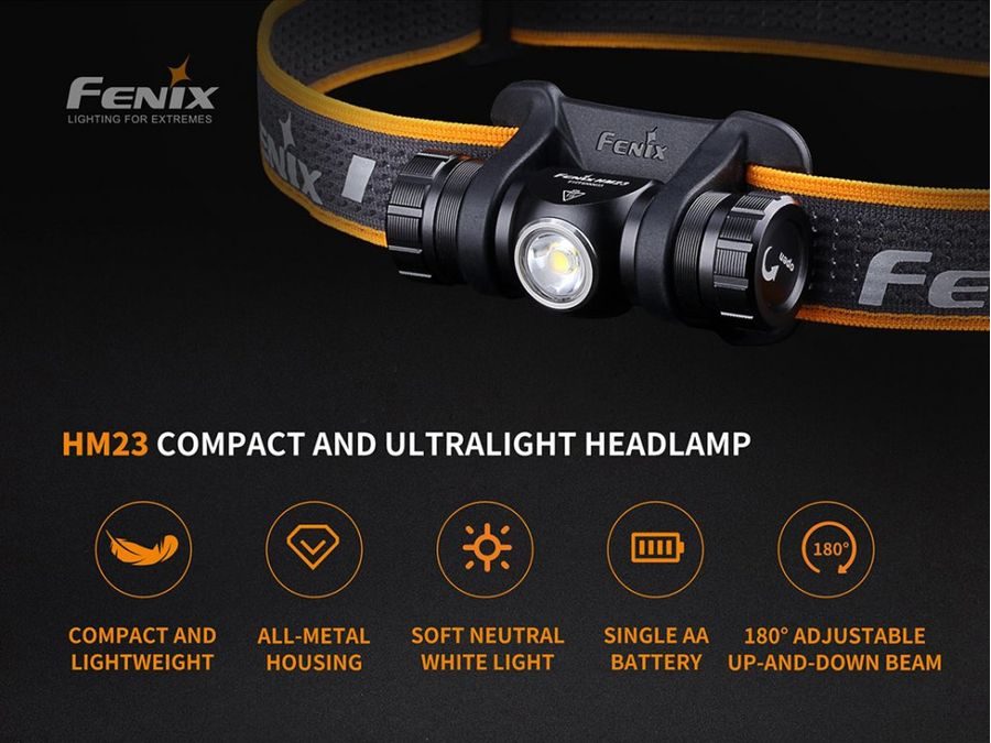 Čelovka Fenix HM23