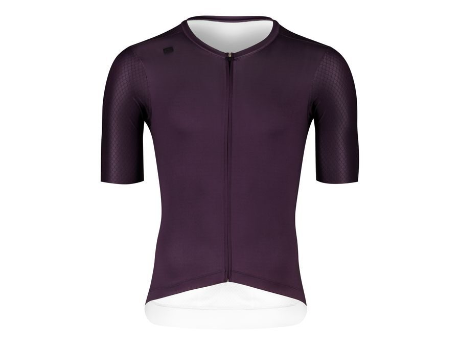 Pánský dres s krátkým rukávem FORCE MILD, tmavě fialový