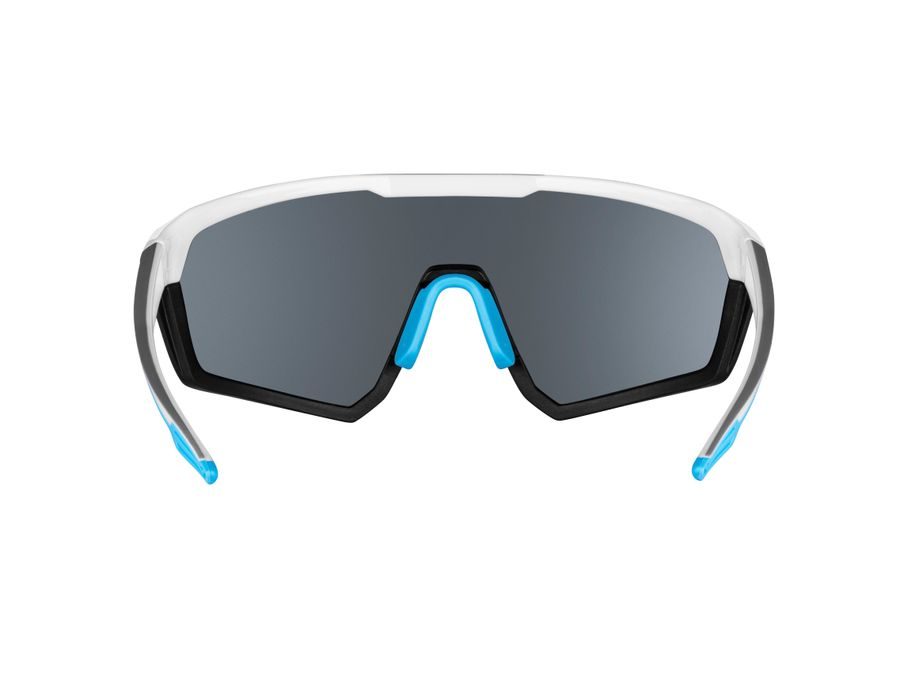 brýle FORCE APEX, bílo-šedé, modré zrcadlové skla
