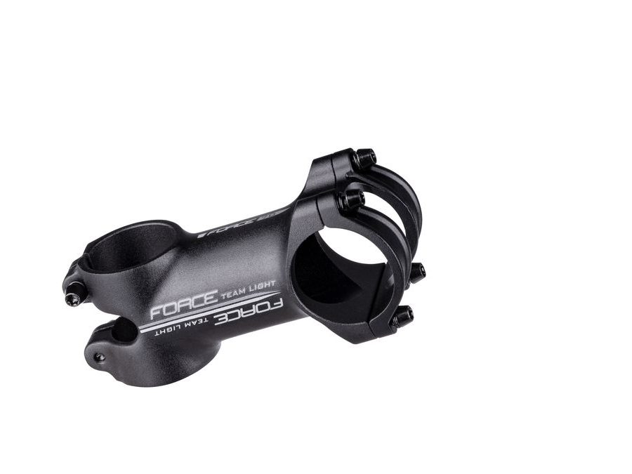 Představec FORCE TEAM light 31,8/70mm, 6° Al, černý mat