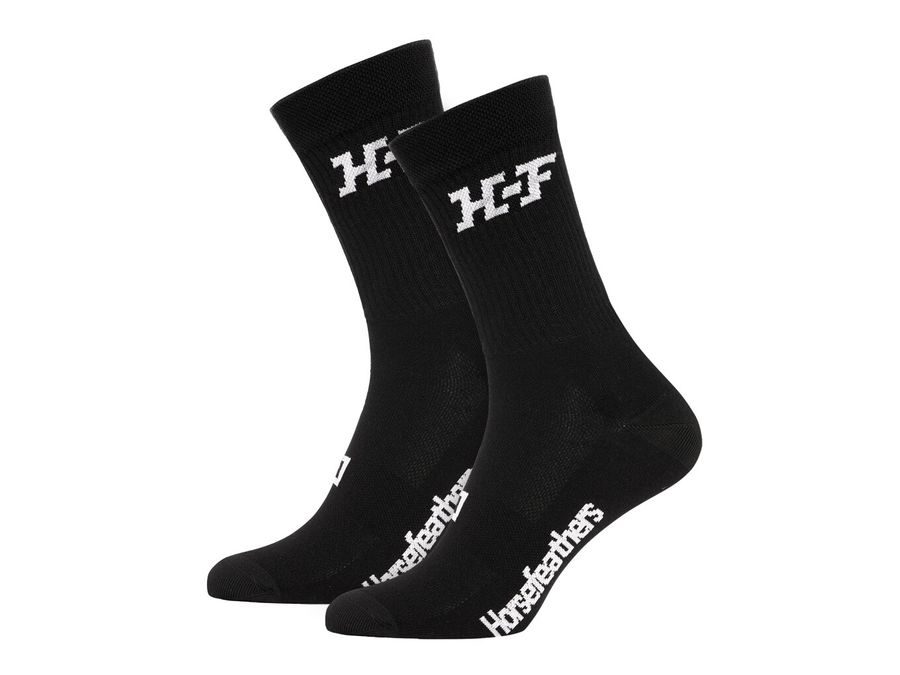 Dámské dlouhé technické funkční ponožky HORSEFEATHERS Jam Long W, black