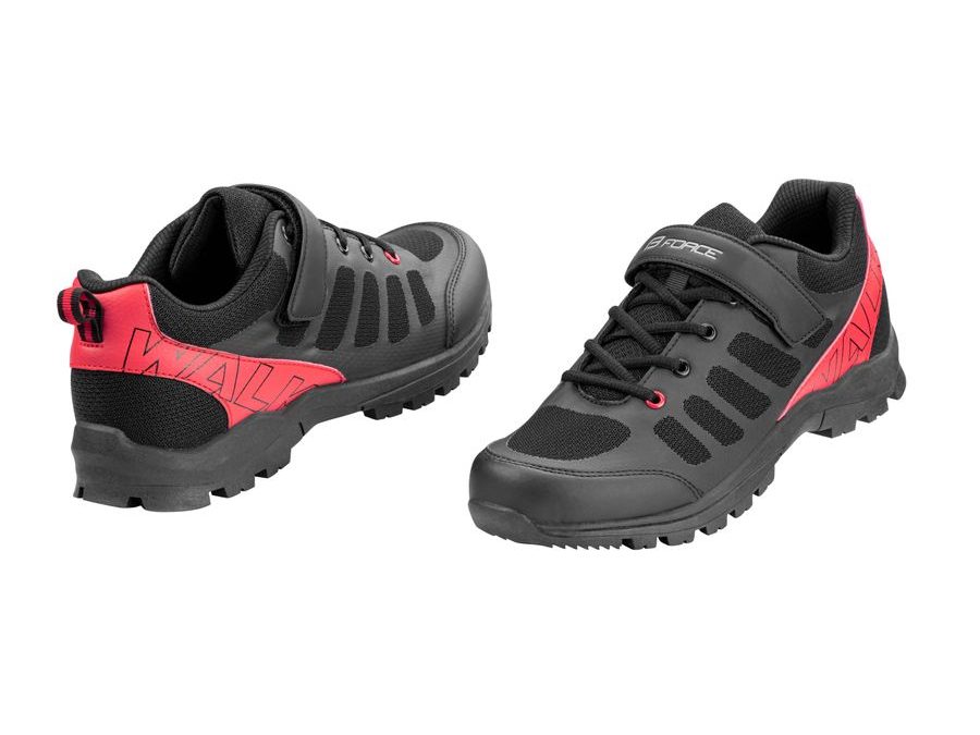 tretry FORCE WALK, černo-červené